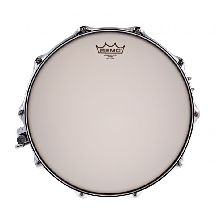 Yamaha Recording Custom 14x5.5" Brass Snare Drum top