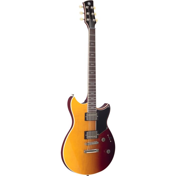 Yamaha Revstar Standard RSS20 Guitar, Sunset Burst angled view