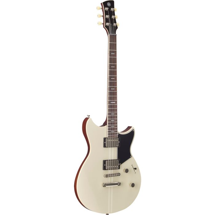 Yamaha Revstar Standard RSS20 Guitar, Vintage White angled view