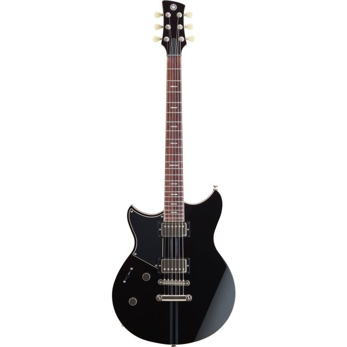 Yamaha Revstar Standard RSS20L LH Guitar, Black front view