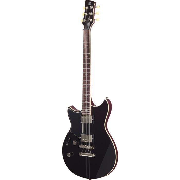 Yamaha Revstar Standard RSS20L LH Guitar, Black angled view