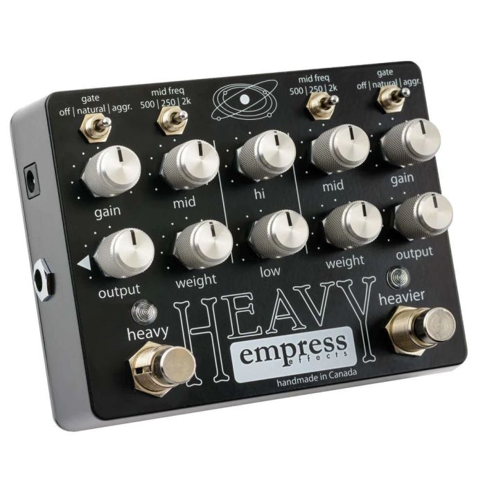Empress Effects Heavy Overdrive Pedal side angle