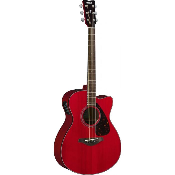 Yamaha FGX800C MKII Electro-Acoustic Guitar, Ruby Red