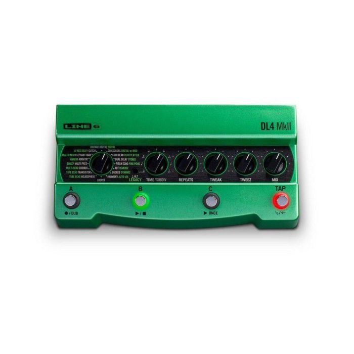 Line 6 DL4 MkII Delay Unit top-down view