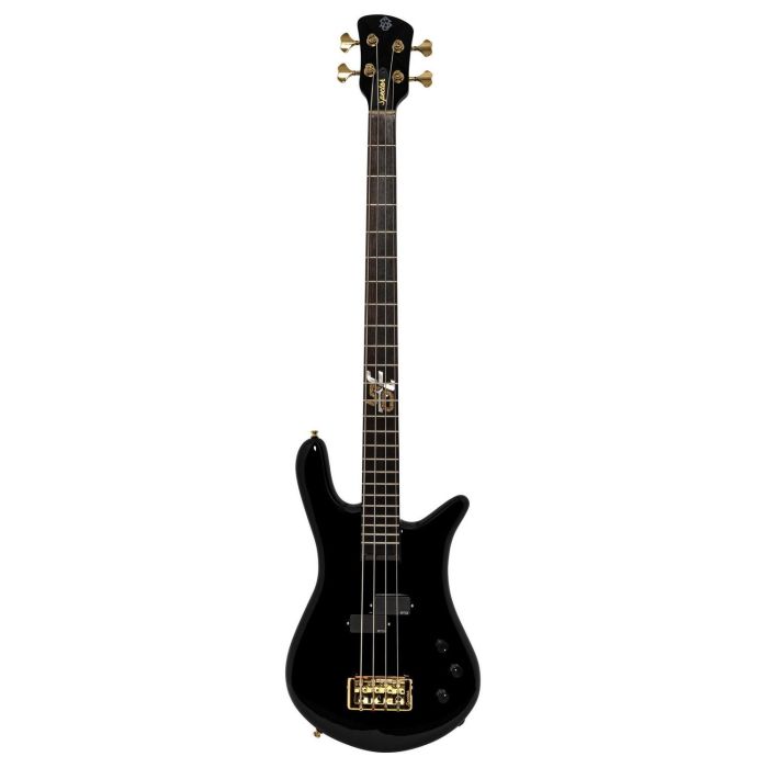 Spector Euro 4 Ltd Edition Ian Hill Bass, Black Stain Gloss front view