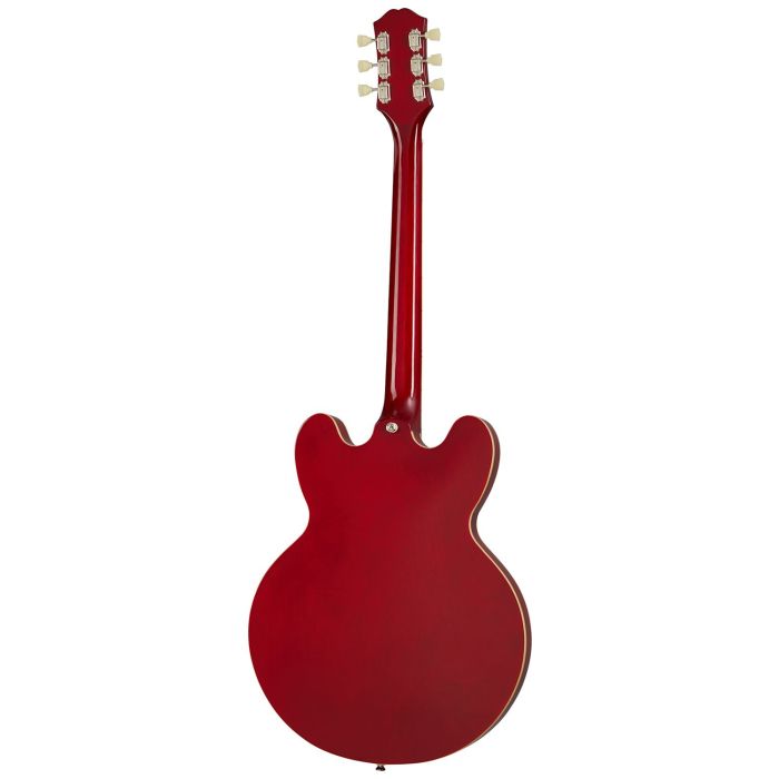 Epiphone Inspired by Gibson ES-335 Left-Handed, Cherry Red rear view