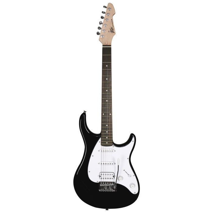 Peavey Guitar Raptor Plus Electric Guitar RW, Black front view