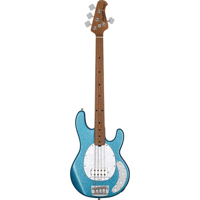 Overview of the Sterling By Music Man Stingray Ray34 Blue Sparkle, MN