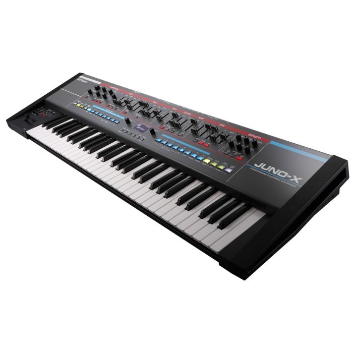 Roland JUNO-X Programmable Polyphonic Synthesizer front right angle