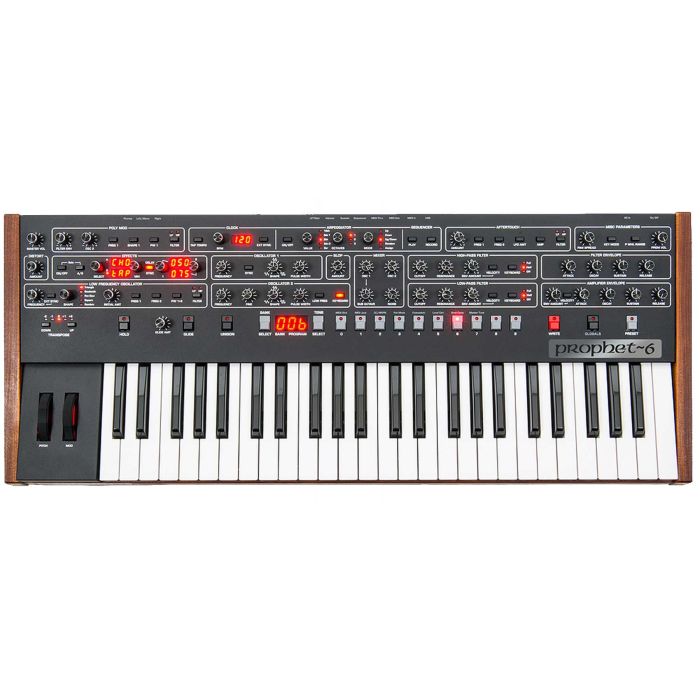 Overview of the Sequential Prophet 6 Synthesizer Keyboard