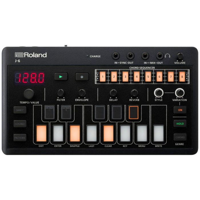 Roland AIRA Compact J-6 Chord Synth top-down view