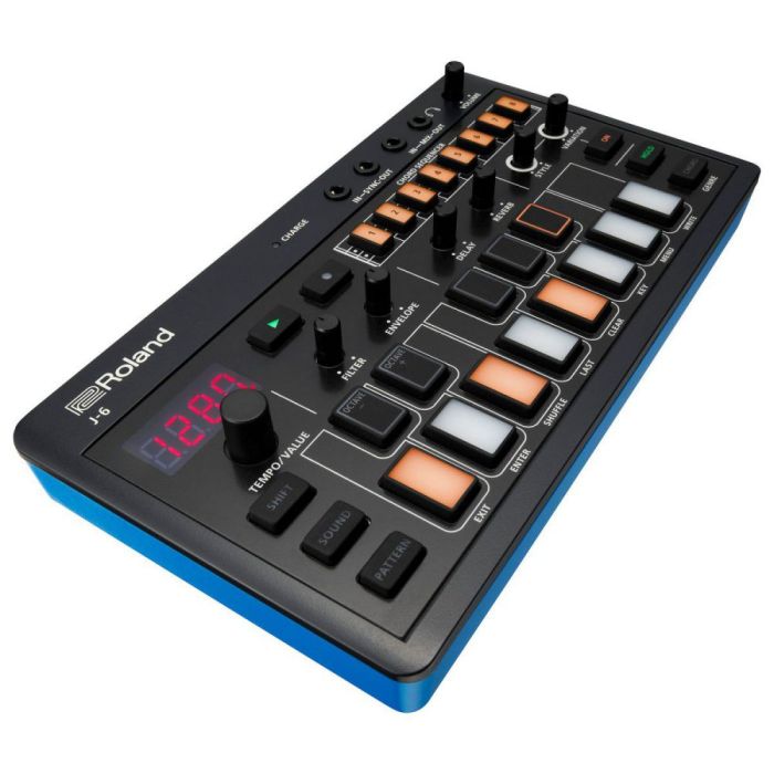 Roland AIRA Compact J-6 Chord Synth right-angled view