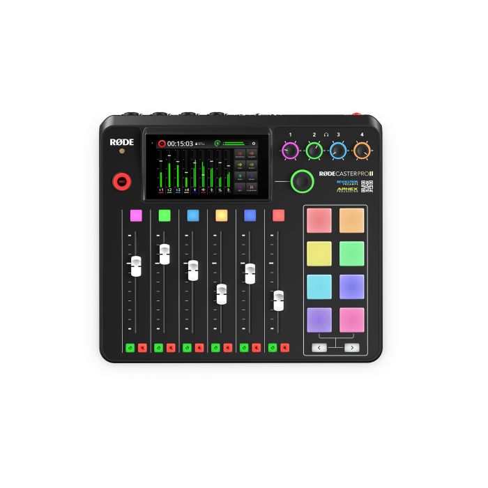 Overview of the Rode Rodecaster Pro II Podcast Studio Mixer