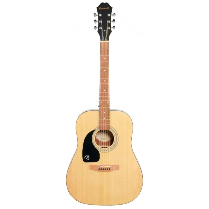 Epiphone Songmaker DR-100 Acoustic Left Handed, Natural front view