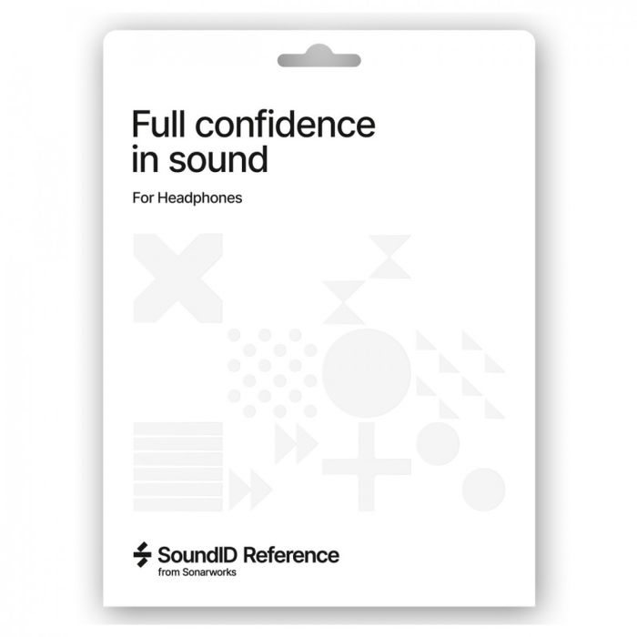 Packaging view of the Sonarworks SoundID Reference for Headphones (download only
