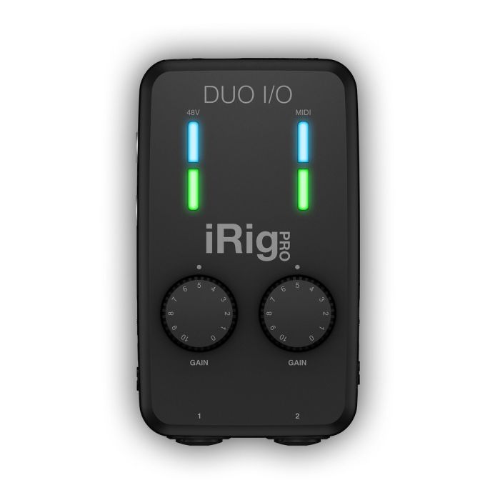 Main view of the IK Multimedia iRig Pro DUO I/O
