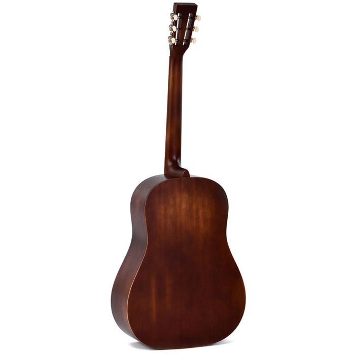 Sigma DJM-15-Aged All Mahogany Acoustic Guitar rear view