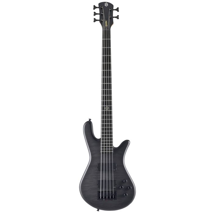 Spector NS Pulse II 5-String Bass, Black Stain Matte front view