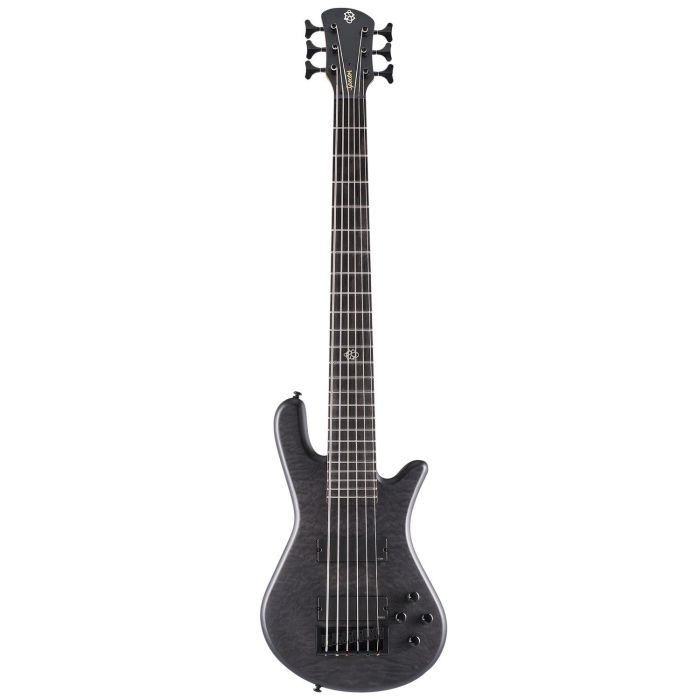 Spector NS Pulse II 6-String Bass, Black Stain Matte front view