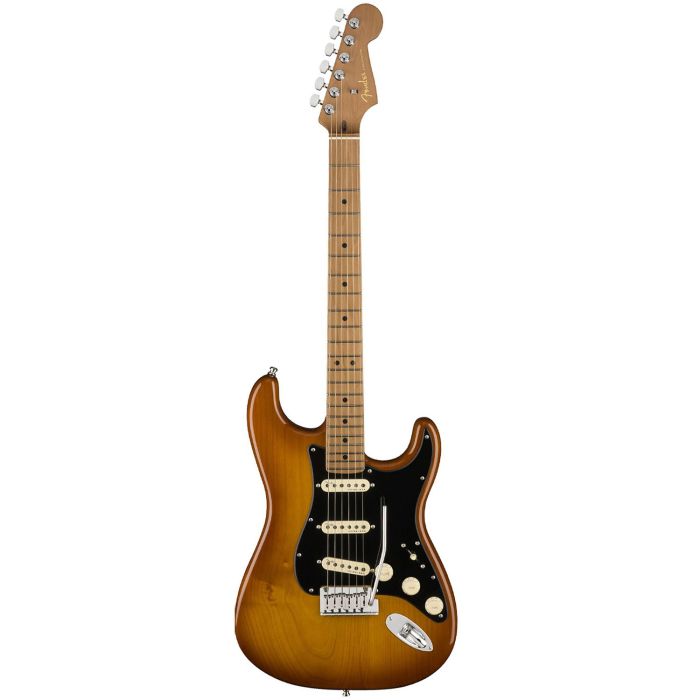 Fender Ltd Edition American Ultra Stratocaster RM, Honey Burst front view