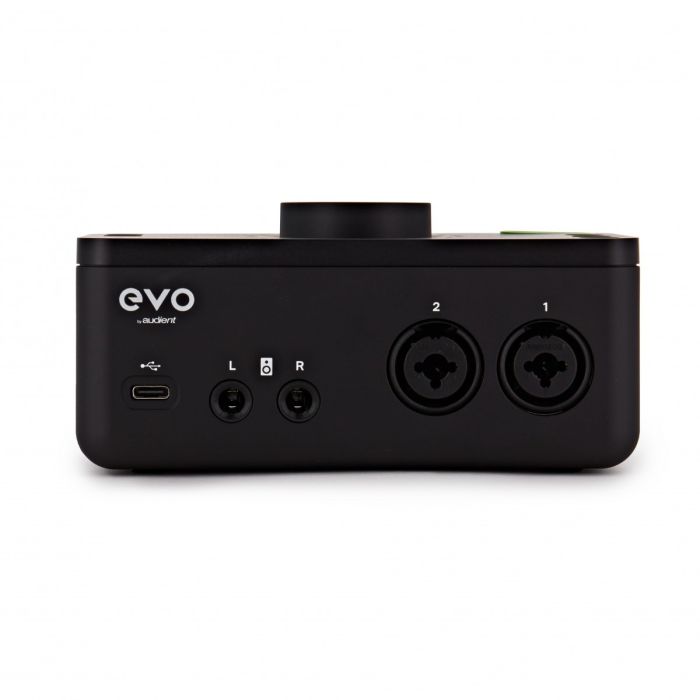 Top view of the EVO By Audient EVO 4 USB Audio Interface