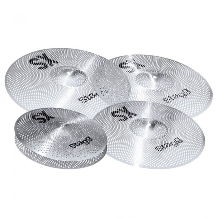 Stagg Silent Practice Cymbal set