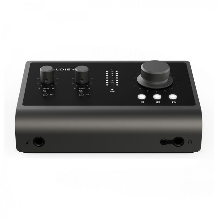 Rear view of the Audient iD14 MKII 10-Channel USB Audio Interface