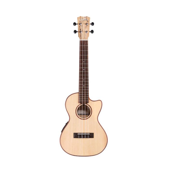 Cordoba 24T-CE Solid Spruce Cutaway Electro Tenor Ukulele front view