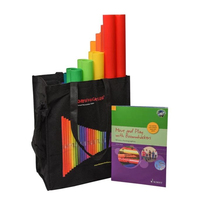 Boomwhacker Move & Play Pack set