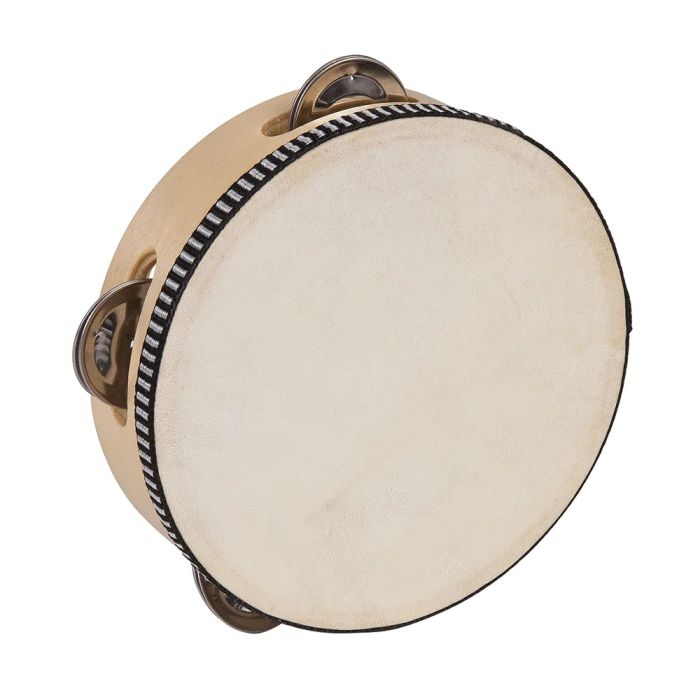 PP World Wooden Tambourine  15cm 