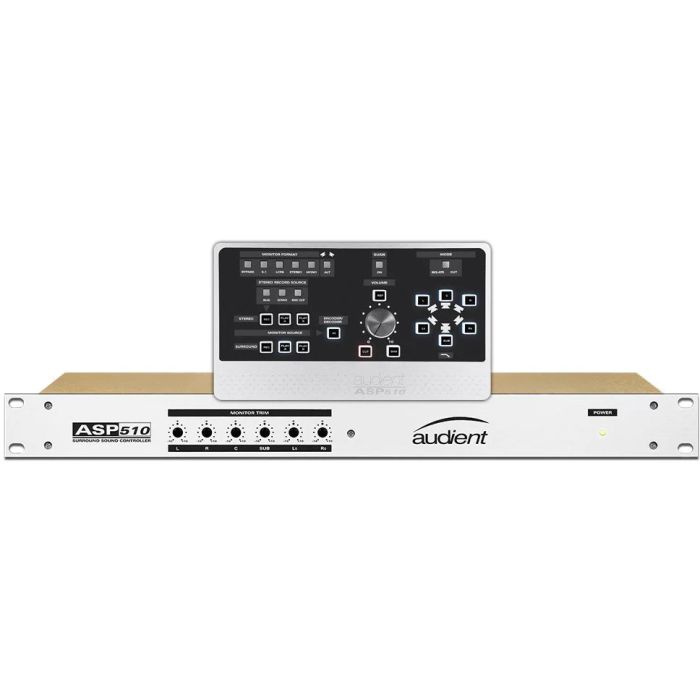 Overview of the Audient ASP510 Surround Sound Monitor Controller