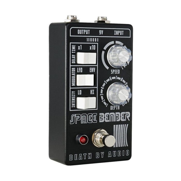 Death By Audio Space Bender Chorus Modulator right-angled view