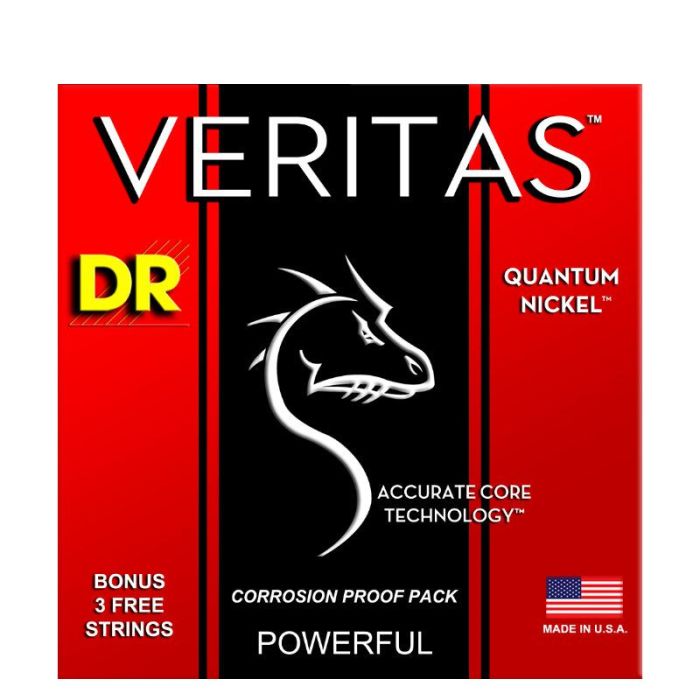 Dr Strings Vte 9 Veritas Electric Light 9 42, front of pack