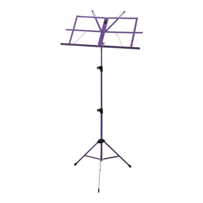 Stentor Music Stand Purple Compact Model front view
