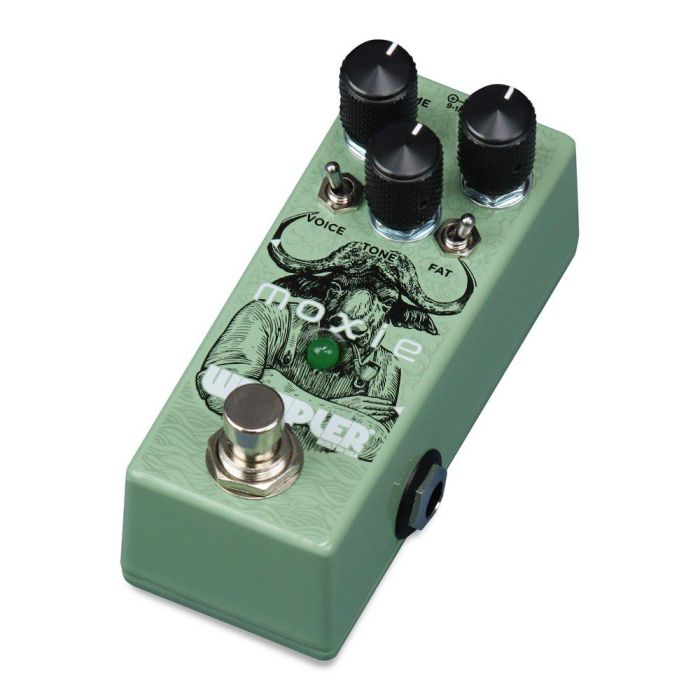 Wampler Moxie Overdrive Pedal left-angled view