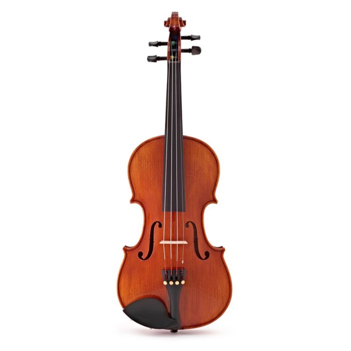 Front view of the Hidersine Piacenza Violin 4/4 Outfit