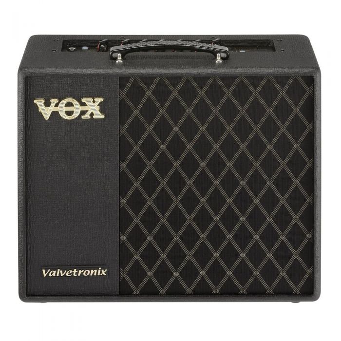 Front view of a Vox Valvetronix VT40X Modeling Guitar Amp