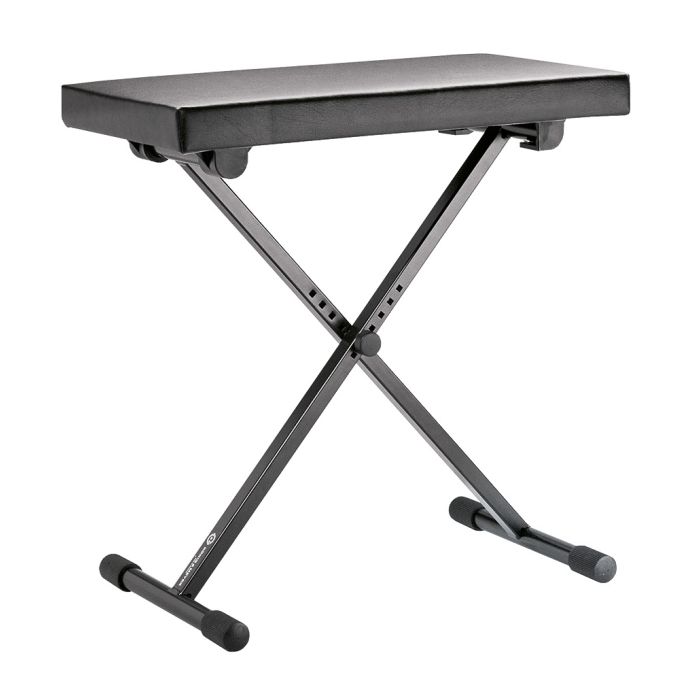 Overview of the Konig & Meyer 14065 Keyboard Bench, Black Leather