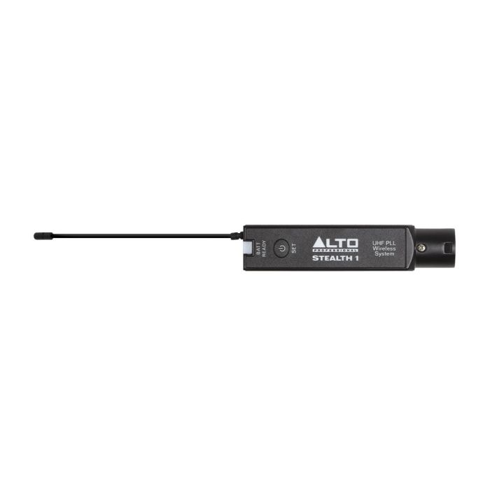 Back view of the Alto Stealth One UHF Wireless Audio Transmitter And Receiver
