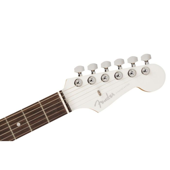 Fender Aerodyne Special Stratocaster Bright White, headstock front
