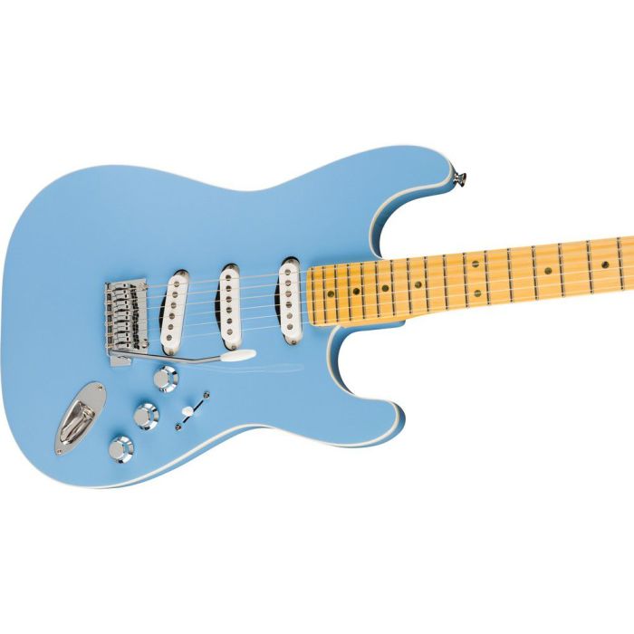 Fender Aerodyne Special Stratocaster California Blue, angled view