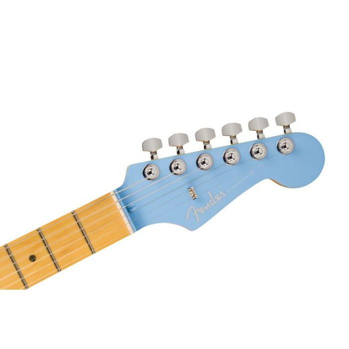 Fender Aerodyne Special Stratocaster California Blue, headstock front