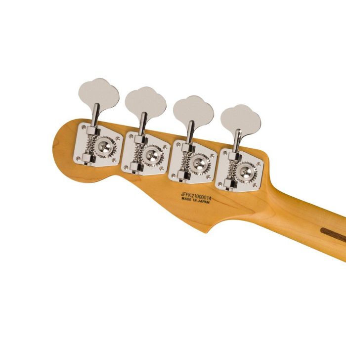 Fender Aerodyne Special Precision Bass Hot Red Burst, headstock rear