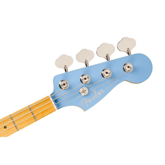 Fender Aerodyne Special Jazz Bass California Blue, headstock front