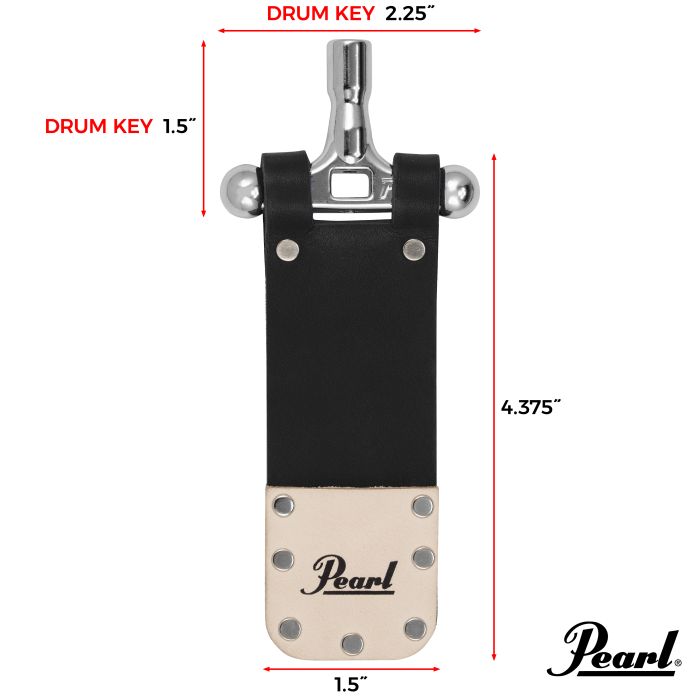 Pearl Flip Mute Drum Key measurements