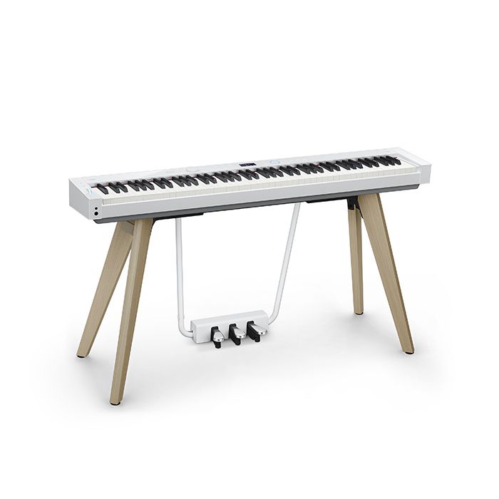 Right angle view of the Casio PX-S7000 Digital Piano White