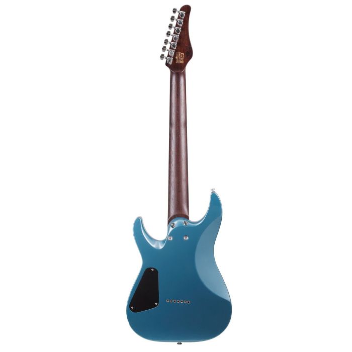 Schecter Aaron Marshall AM-7 7-String Guitar, Cobalt Slate rear view