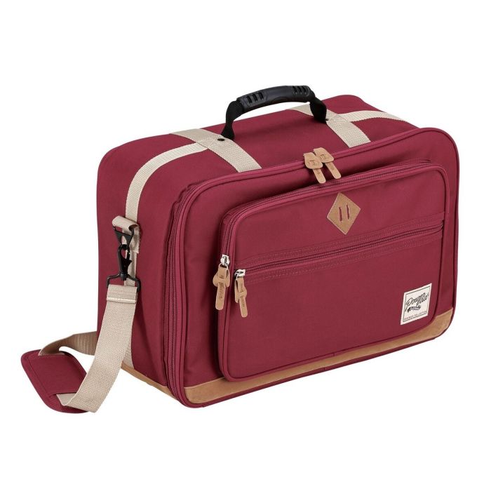 Powerpad Designer Drum Pedal Double Bag Wine Red, front view