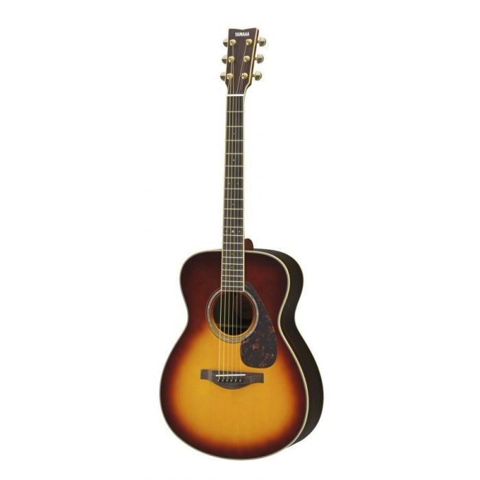 Yamaha Ls6are Acoustic Guitar Brown Sunburst, front view