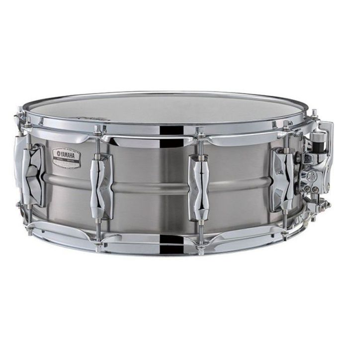 Yamaha Recording Custom Steel Snare Drum 14x5 5, front view